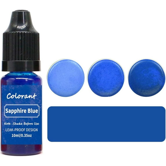 Liquid Candle Dye For Soy Wax Soap Making Epoxy Resin 10ml 1 Bottle - High Concentration 16 Colors(M)