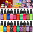 thumbnail image 1 of Liquid Candle Dyes Set | 16 Colors for Soy Wax & Candle Making | High Concentration & Safe for Skin | DIY Craft Use with Epoxy Resin, Soap, Nail Polish | 10ml Bottles - Easy Mix, 1 of 2