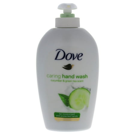 Liquid Caring Hand Wash Cucumber and Green Tea Scent by Dove for Unisex - 6.7 oz Hand Wash
