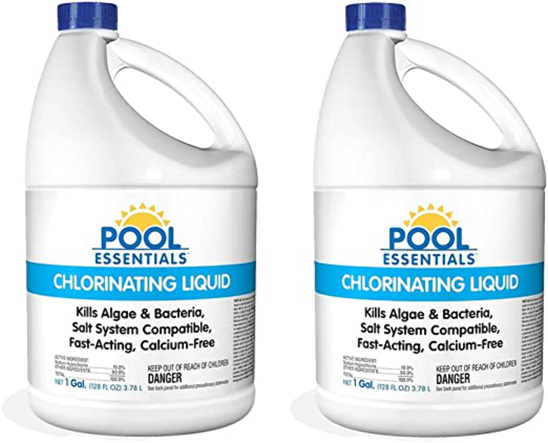 Liquid Chlorine Gallons -for Pool Chlorinating and Shock Treatment
