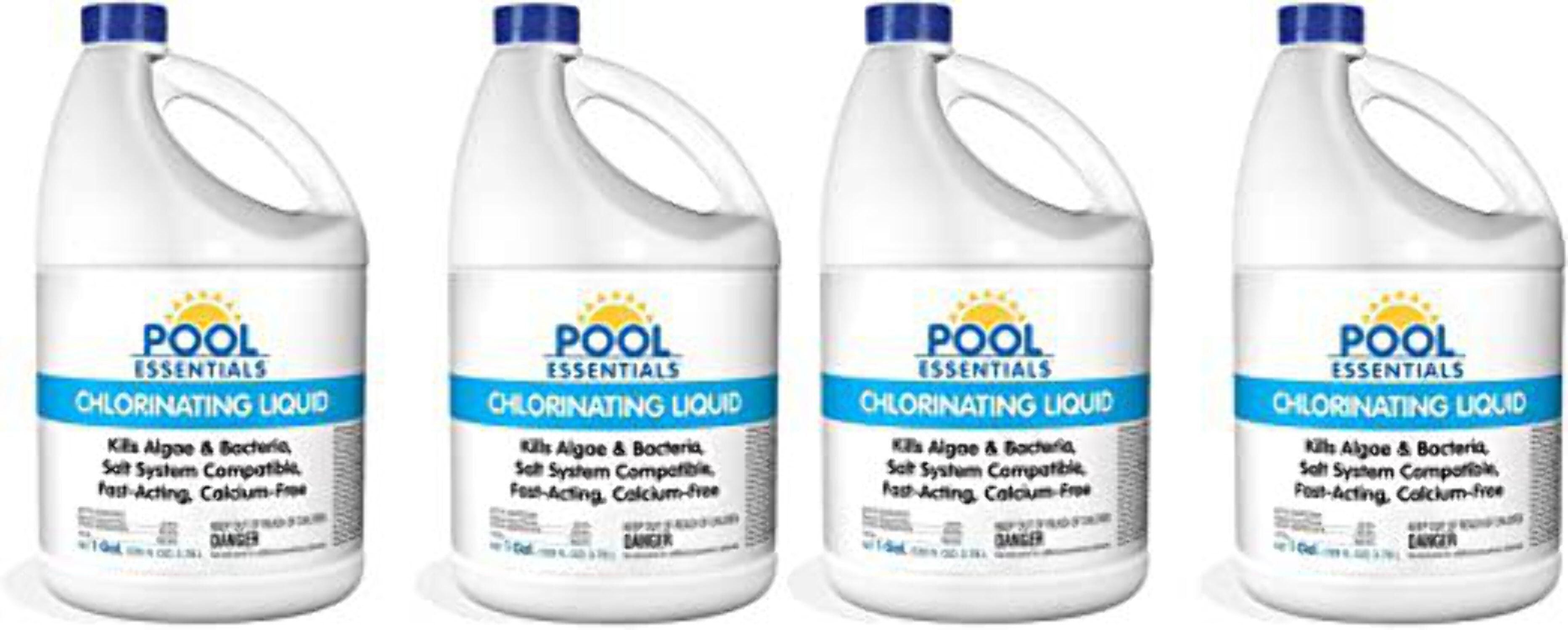 Liquid Chlorine Gallons for Pool Chlorinating and Shock Treatment