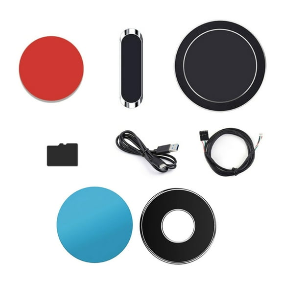 Liquid Cooler LCD Screen 2.1/2.8Inch Round Secondary Computer Screen Water Cooler Screen USB Monitor for Desktop Chassis