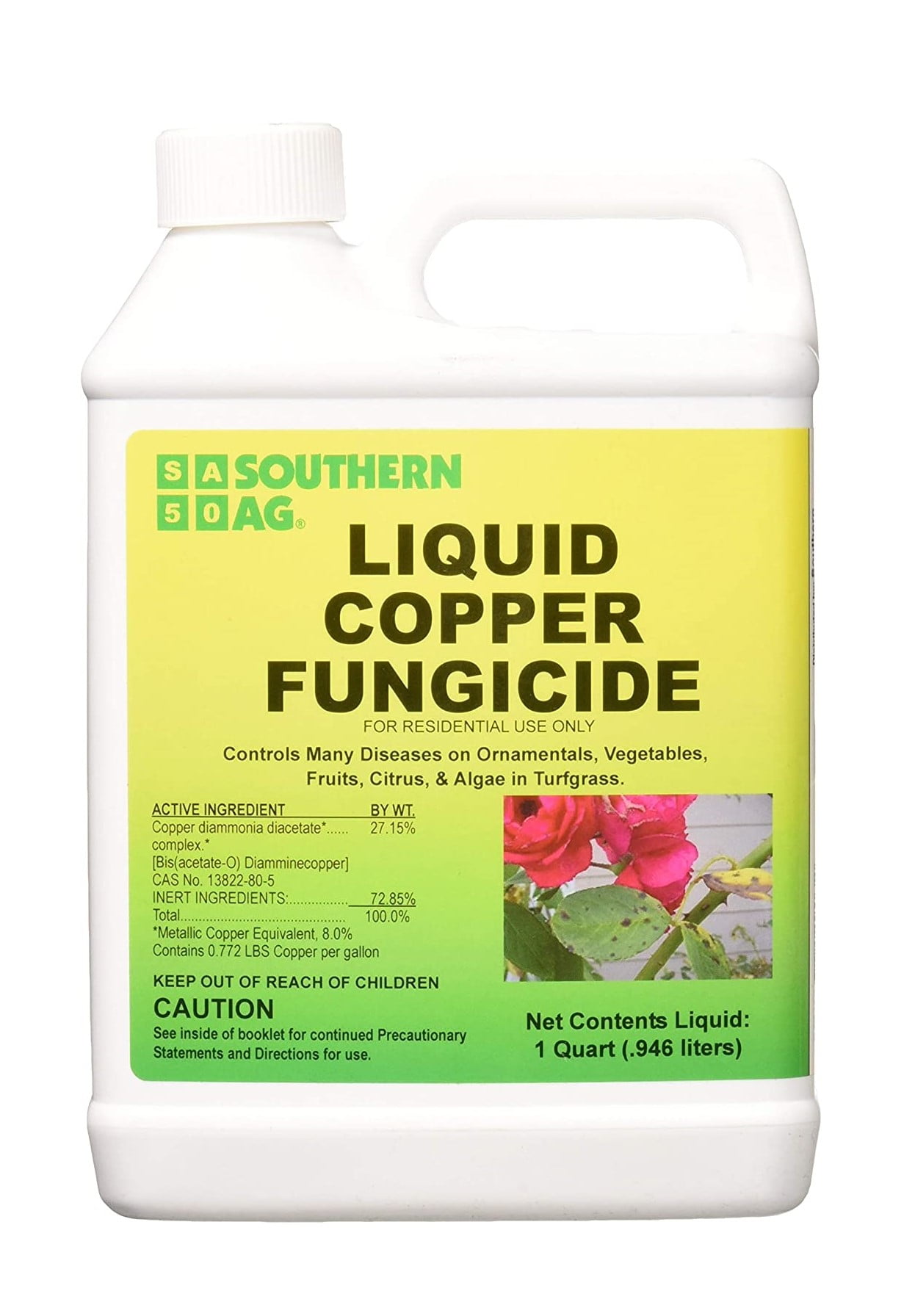 Liquid Copper Fungicide For Plant Diseases 32fl oz Bottle by