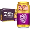 thumbnail image 1 of Liquid Death, Raspberry Rage Iced Tea, 6-Pack (12 fl oz Cans), Less Sugar*, Boost of Caffeine, B Vitamins, No Artificial Sweeteners, 1 of 5