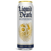 Liquid Death Mountain Water, 19.2 oz King Size Can