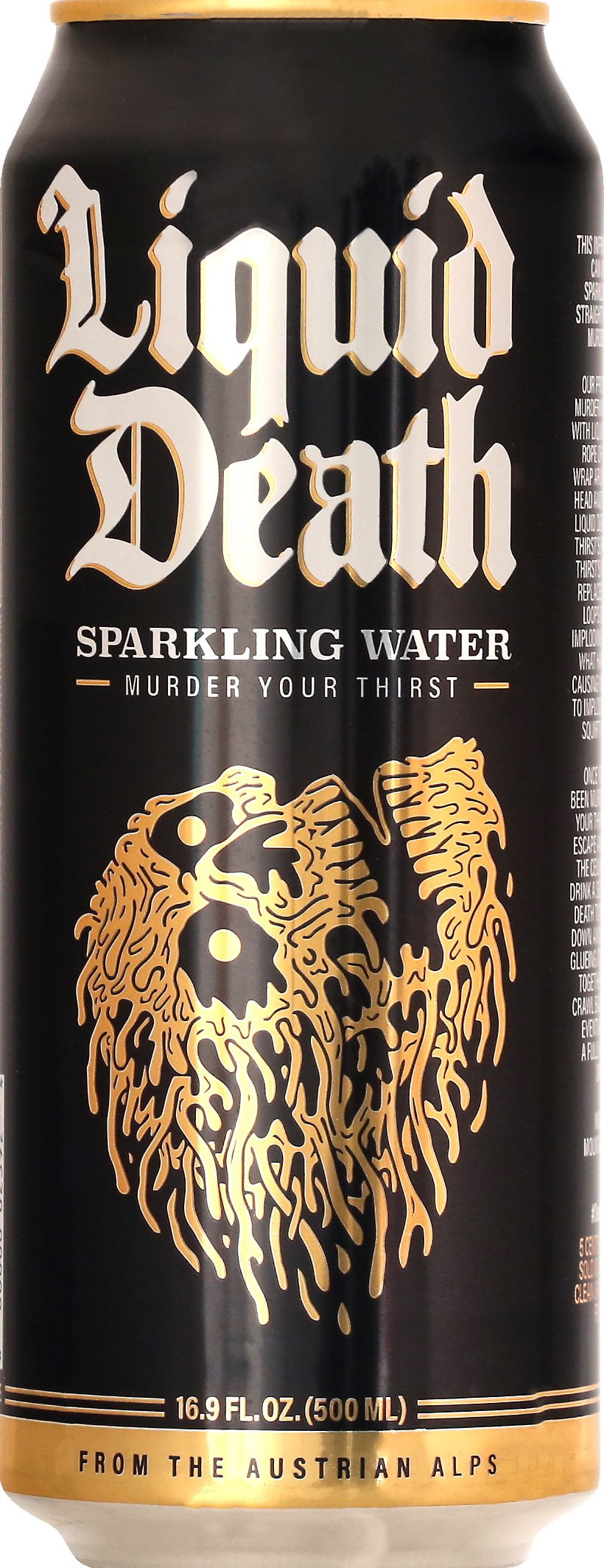 Liquid Death Sparkling Water, 16.9 oz. Tallboys Single