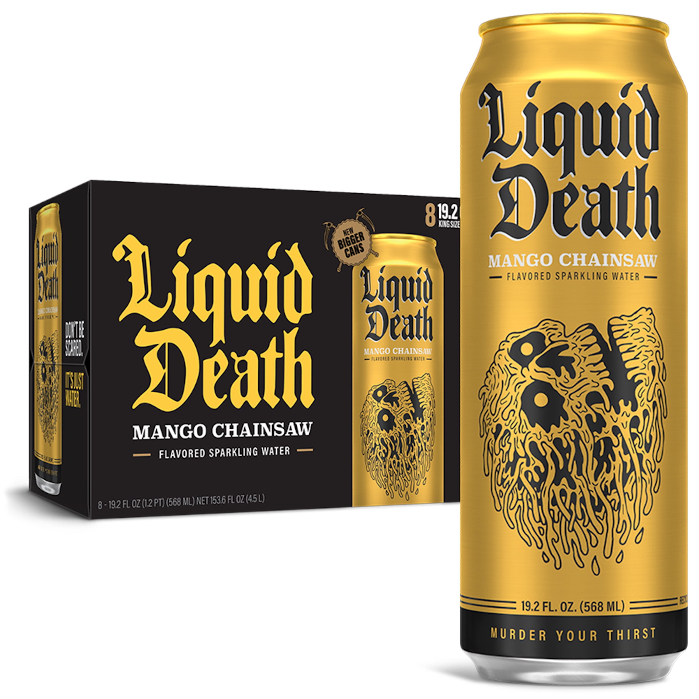 【海外輸入】 Death, Liquid Mango Water Sparkling Mango-Flavored Chainsaw, 版画