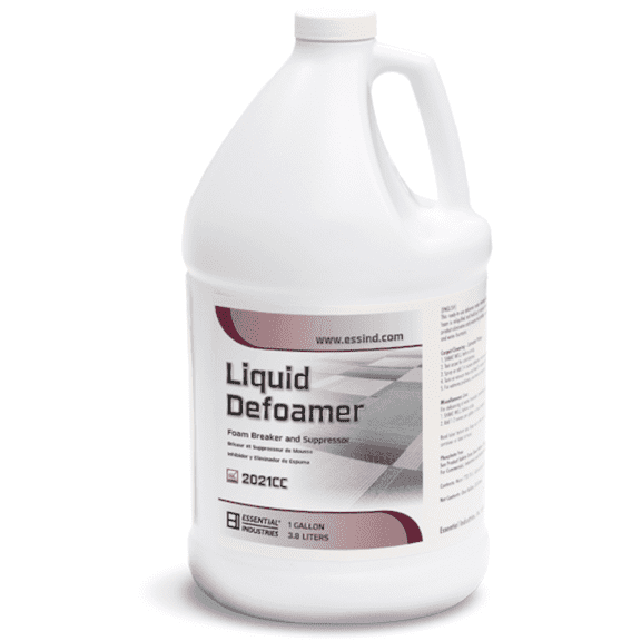 Liquid Defoamer, 1 Gal  Foam Breaker & Suppressor, Water-Based Silicone for Carpet Cleaning, Spas & Pools