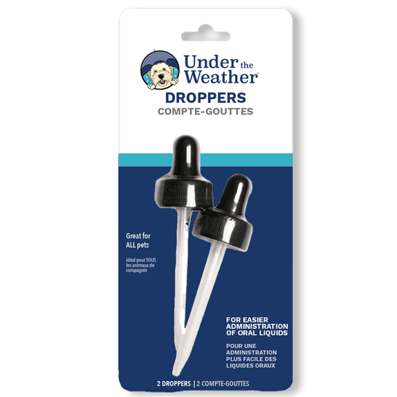 Liquid Droppers for Pets - 2 Pack