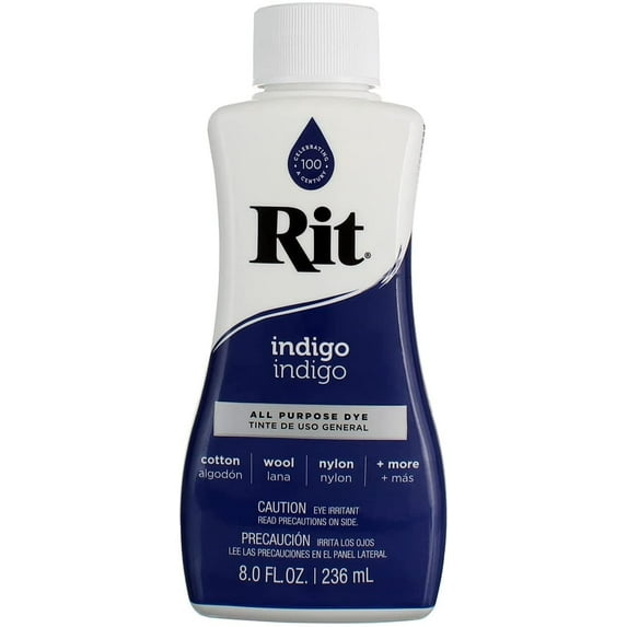 Liquid Dye, 8 Ounce Indigo