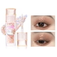 thumbnail image 1 of Liquid Eyeshadow - Shade F - 1 Bottle, Korean Makeup Star Diamond Streamer Liquid Eyeshadow Bling Pigmented Eye Makeup Sparkling Korean Eye Glitter Easy To Apply Liquid Glitter Eye Makeup Organizers, 1 of 8