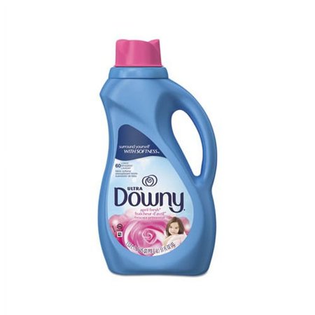 Liquid Fabric Softener Concentrated, April Fresh, 51oz Bottle, 8/Carton