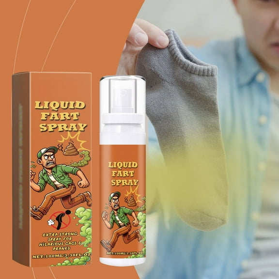Liquid Fart Spray - Extra Strong Prank Spray For Hilarious Gags, Liquid Fart Prank With Long-Lasting Scent For Party, April Fools' Day, Friends Gathering - Funny Gag Gift For