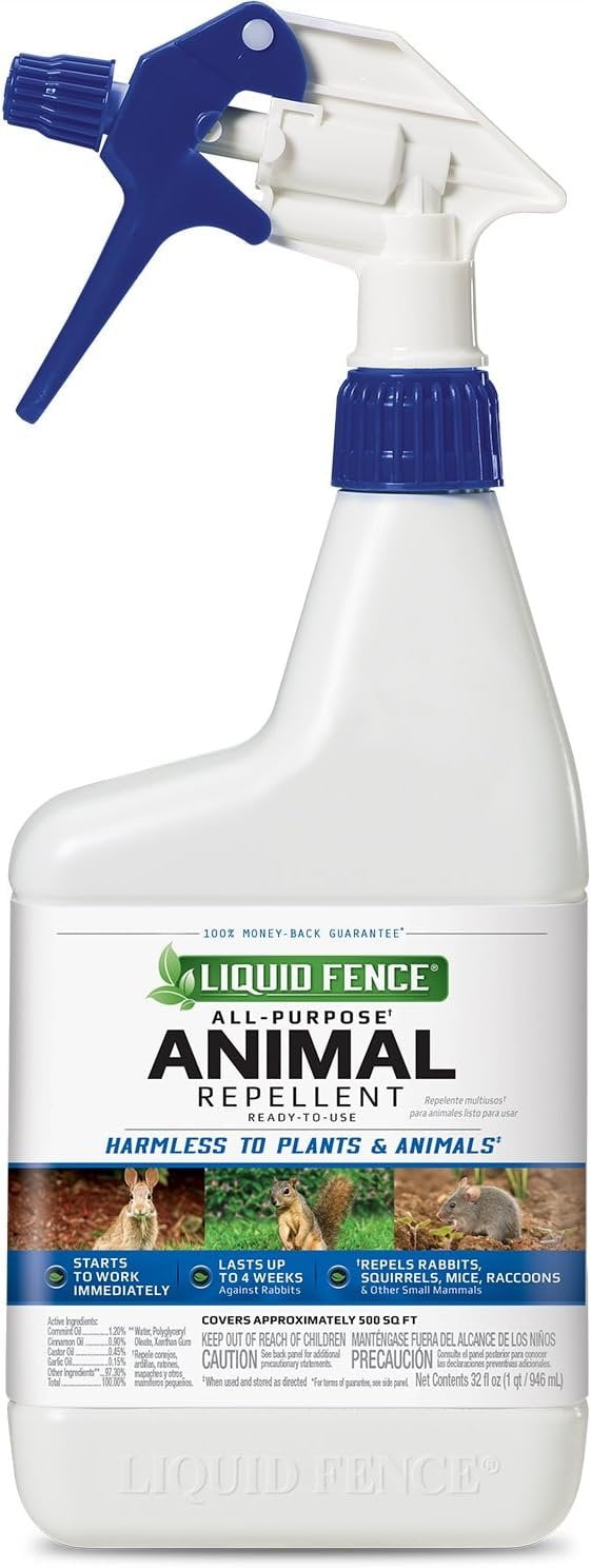 Liquid Fence AllPurpose Animal Repellent ReadyToUse 32 Ounces