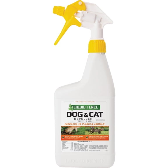 Liquid Fence Dog & Cat Repellent Ready-to-Use, 1qt