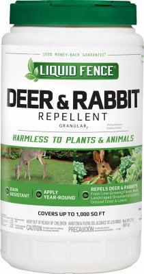 Liquid Fence HG-70266 Deer & Rabbit Granular, Repellent 2-Lbs. - Quantity 6