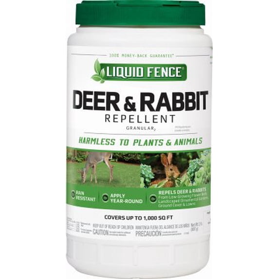 Liquid Fence HG-70266 Deer & Rabbit Granular, Repellent 2-Lbs. - Quantity 6