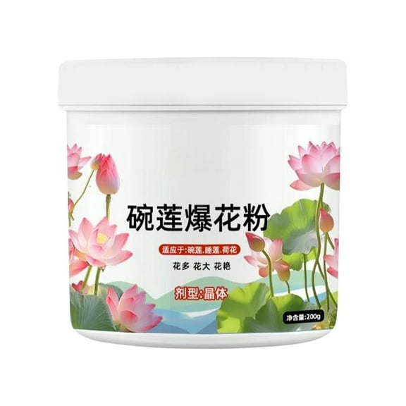 Liquid Fertilizer For Lotus, Flower Nutrient With Bloom Booster Formula, Concentrated Solution And Plastic Packaging For Water Plants, Pond Flowers And Aquatic Greenery