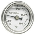 Liquid Filled White Face Mechanical Temperature Gauge