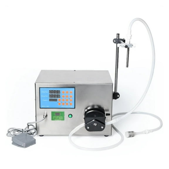 Liquid Filling Machine CNC Semi-auto Peristaltic Pump Bottle Vial Filler Perfume Essential Cosmetics Production ,Support Speed Adjustment