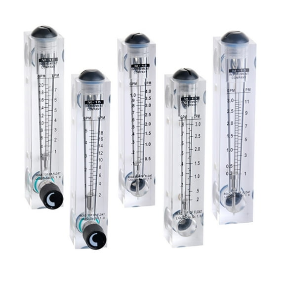 Liquid Flowmeter Water Flow Meter Panel Rotameter With Control Valve ...