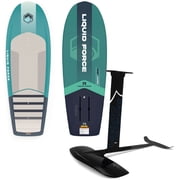 Liquid Force 4'5" Launch Foilboard with Launch Alloy 1200 Fuselock Foil