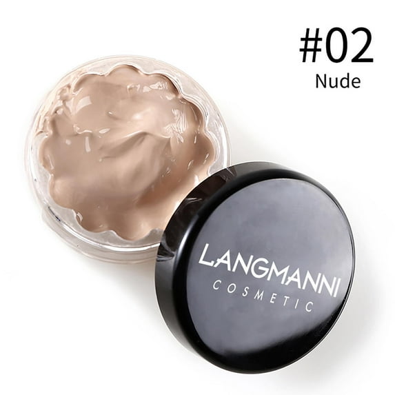 Liquid Foundation, Concealer, Long-Lasting Brightening Moisturizing Makeup Base, High Coverage Lightweight Natural Finish
