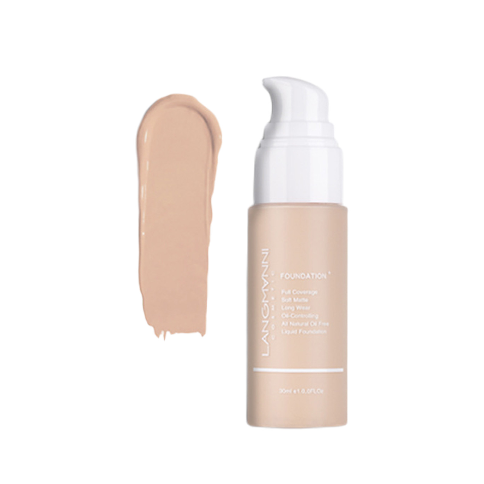 Liquid Foundation Makeup, Waterproof Full Coverage Foundation Cream