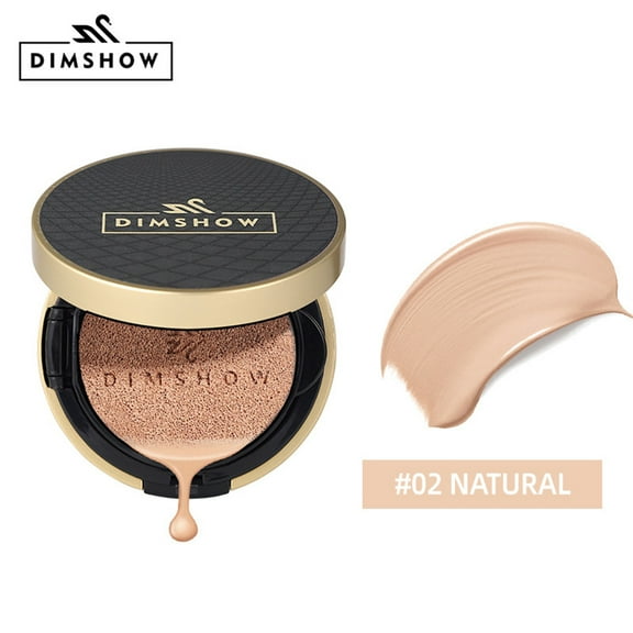 Liquid Foundation, Moisturizing Cushion Cream, Long-Lasting Makeup Holding and Brightening formula, Oil Control Hydrating Skin Care with Pore Minimizing and Redness Correction, for All Skin Types