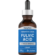 Fulvic Acid Liquid Drops | 2 fl oz | Supplement for Men and Women | by Piping Rock