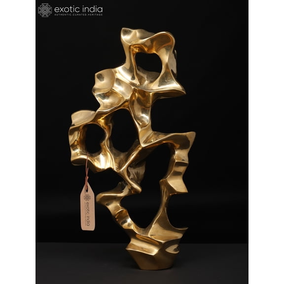 Liquid Geometry- Abstract Modern Art Sculpture | Table Decor