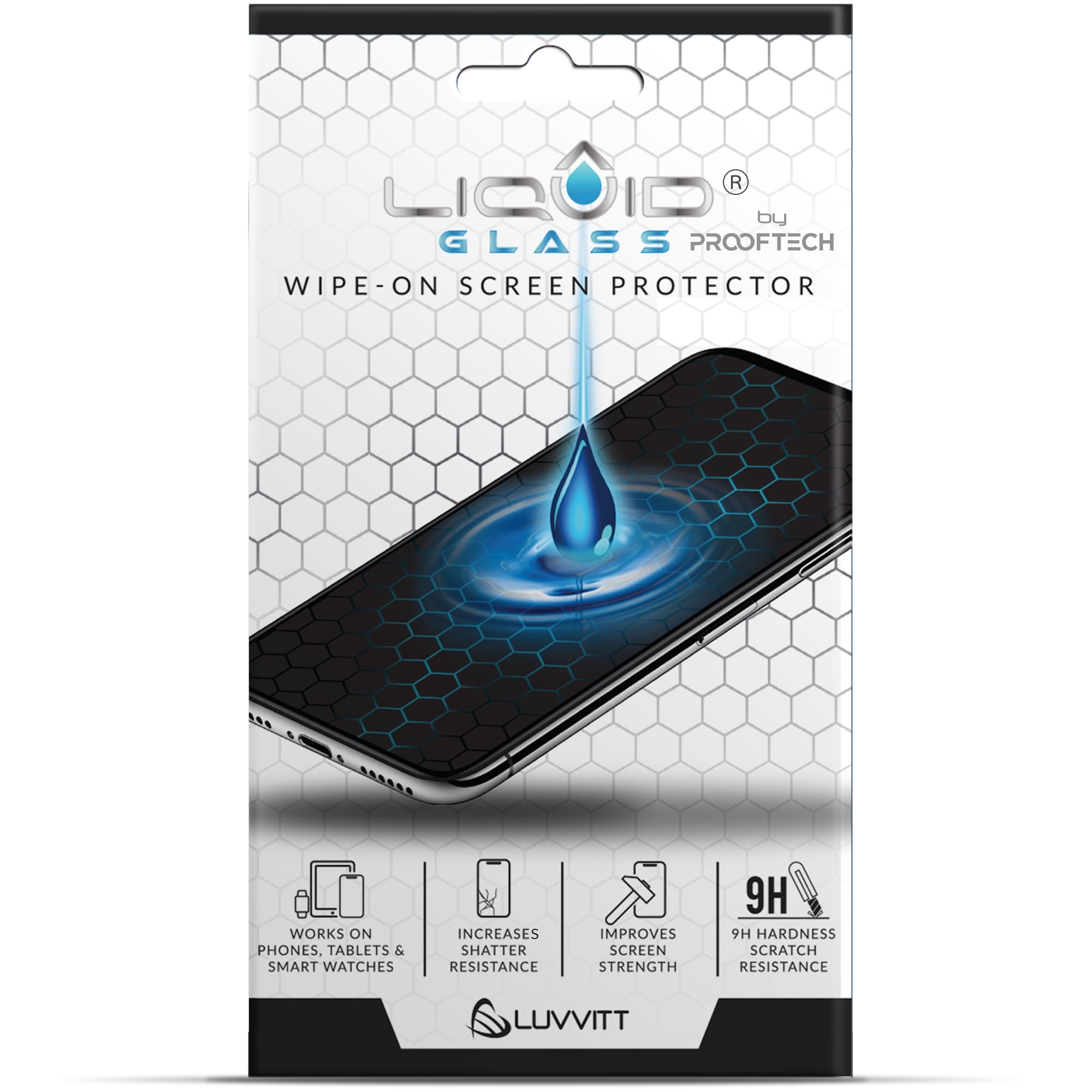 Liquid Glass Screen Protector Nano Wipe On Protection for All