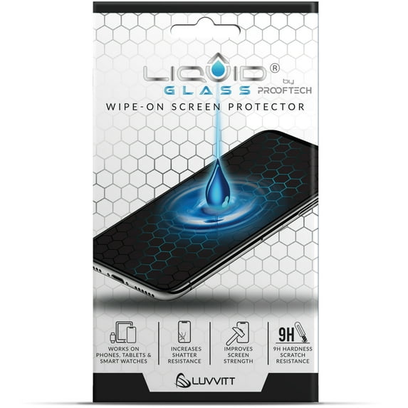 Liquid Glass Screen Protector Nano Wipe On Protection for All Phones Tablets and Smart Watches