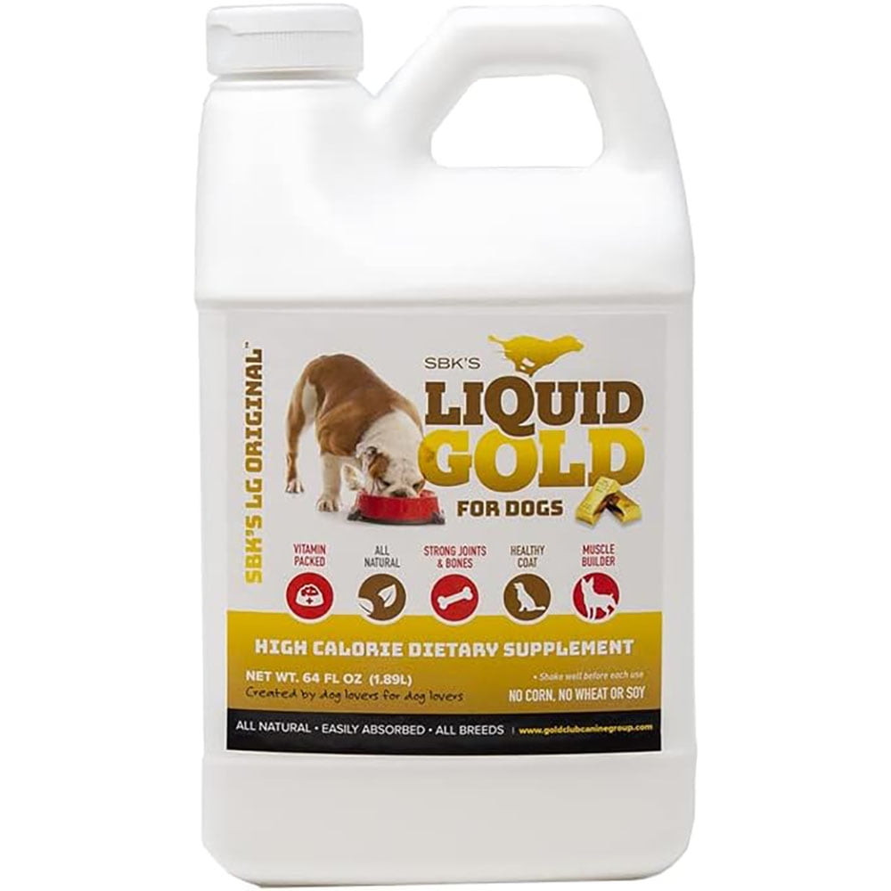 Liquid Gold for Dogs Half Gallon Bacon Flavor