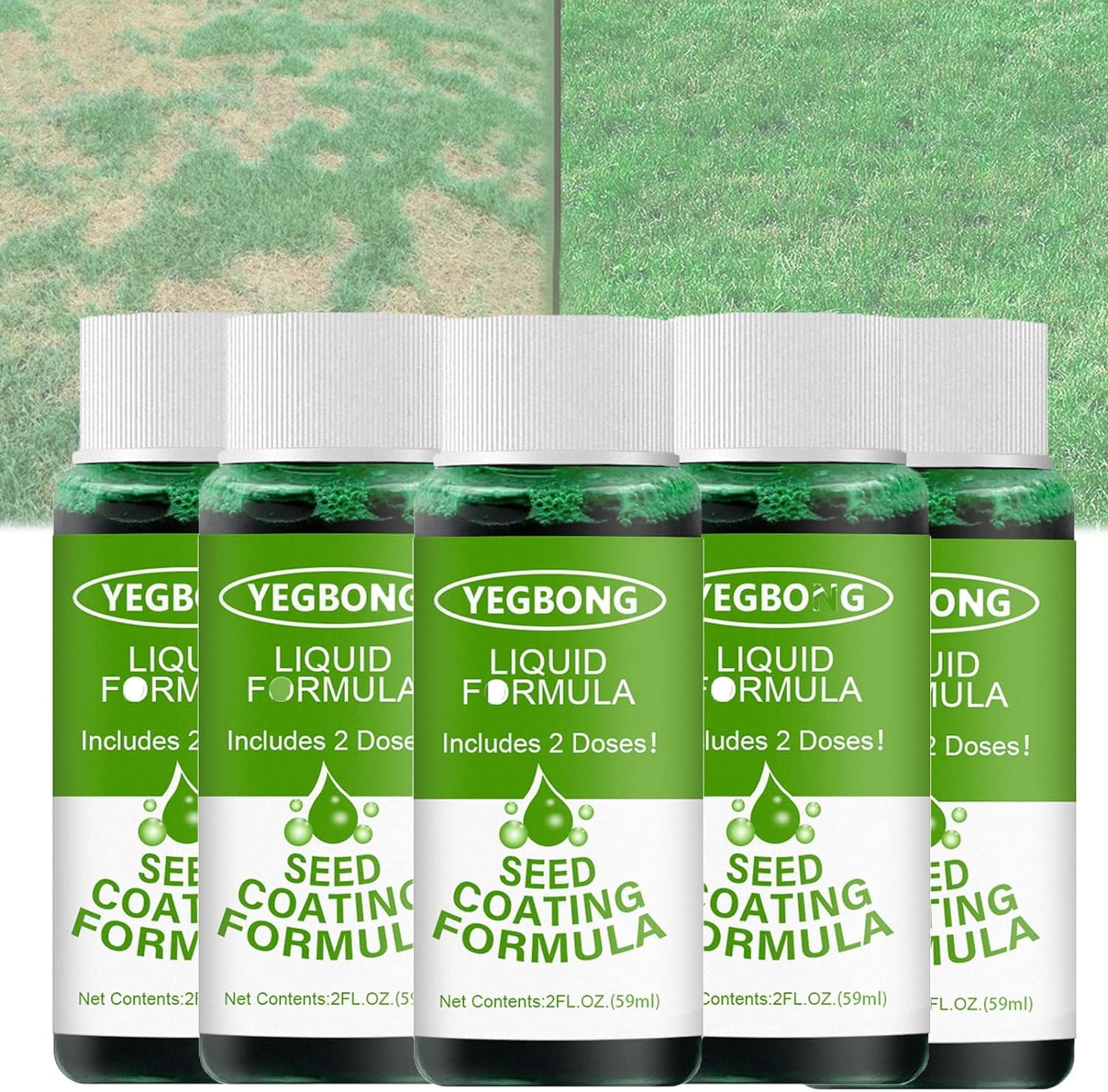 Liquid Green Grass Lawn Spray Liquid Seeding Grass Lawn Green Spray