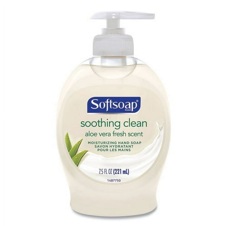Liquid Hand Soap Pump with Aloe, Clean Fresh 7.5 oz Bottle Liquid Hand Soap Pump with Aloe, Clean Fresh 7.5 oz Bottle