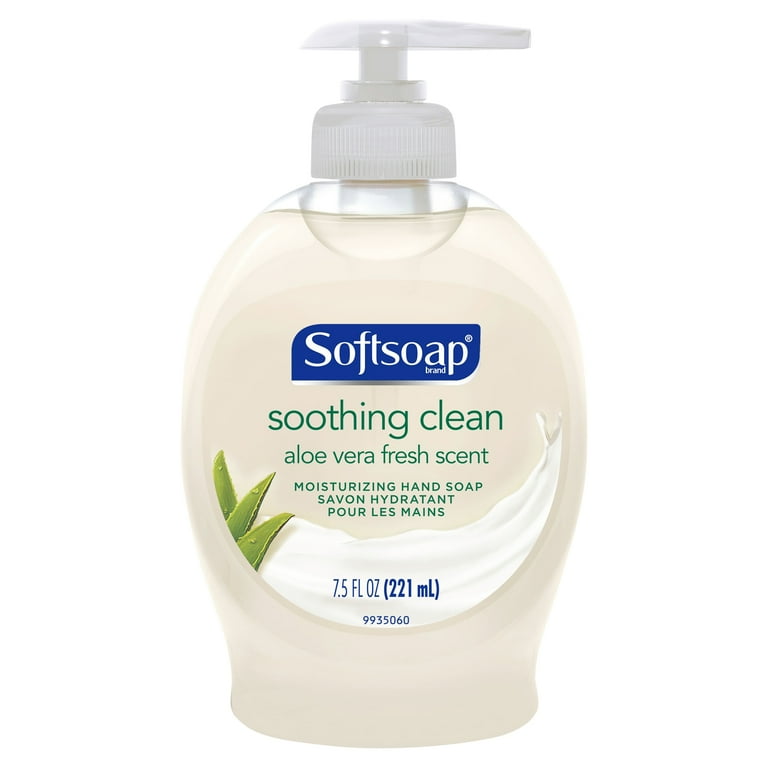 Liquid Hand Soap Pump with Aloe, Clean Fresh 7.5 oz Bottle Liquid Hand Soap Pump with Aloe, Clean Fresh 7.5 oz Bottle