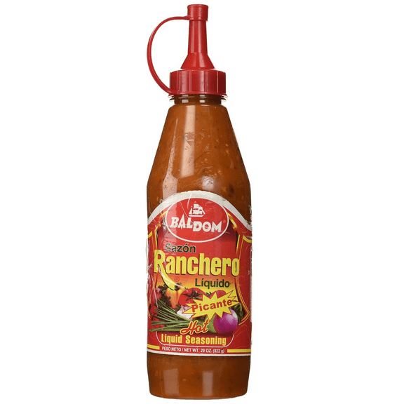 Liquid Hot Seasoning Ranchero Sazon Liquido Picante 29 oz
