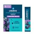 thumbnail image 1 of Liquid I.V.® Concord Grape Hydration Multiplier® Powdered Electrolyte Drink Mix, 15 Count Packets, 1 of 9