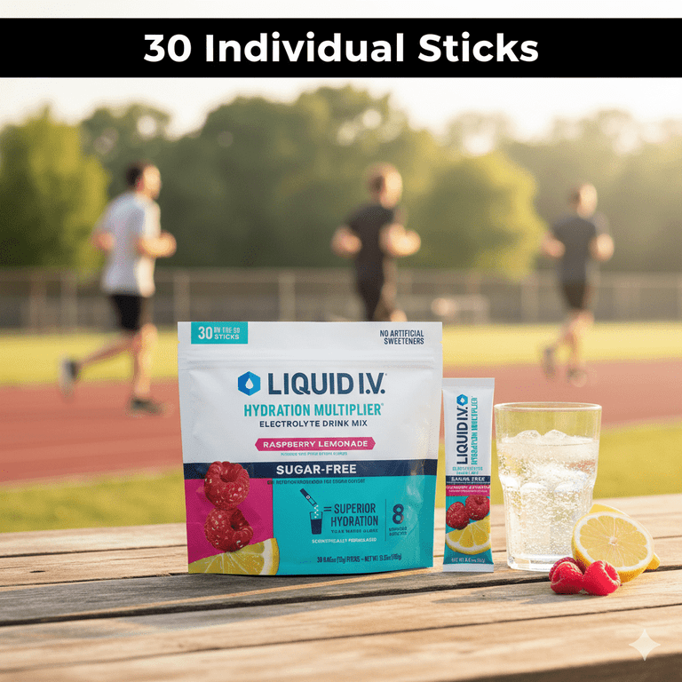 Liquid I.V. Hydration Multiplier, 30 Individual Serving Stick