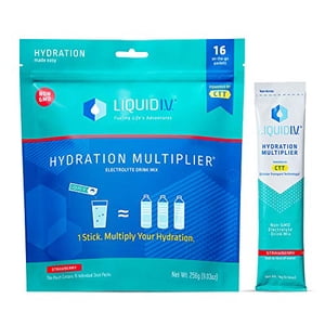 Wholesale Liquid I.V.(R) Hydration Multiplier - Strawberry | Electrolyte Powder Drink Mix | 1 Pack (16 Servings)
