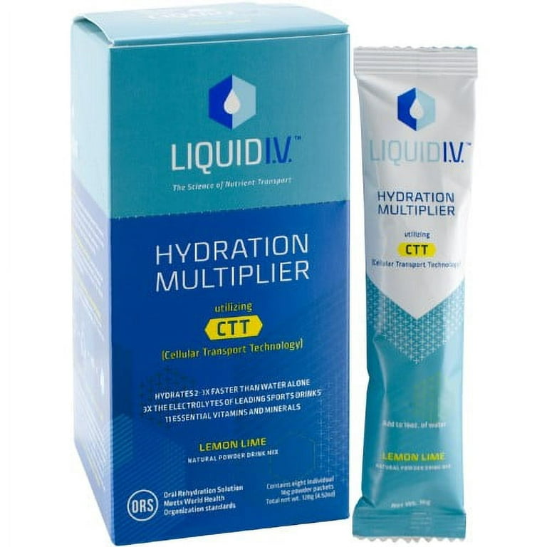  Liquid I.V. Hydration Multiplier - Lemon Lime