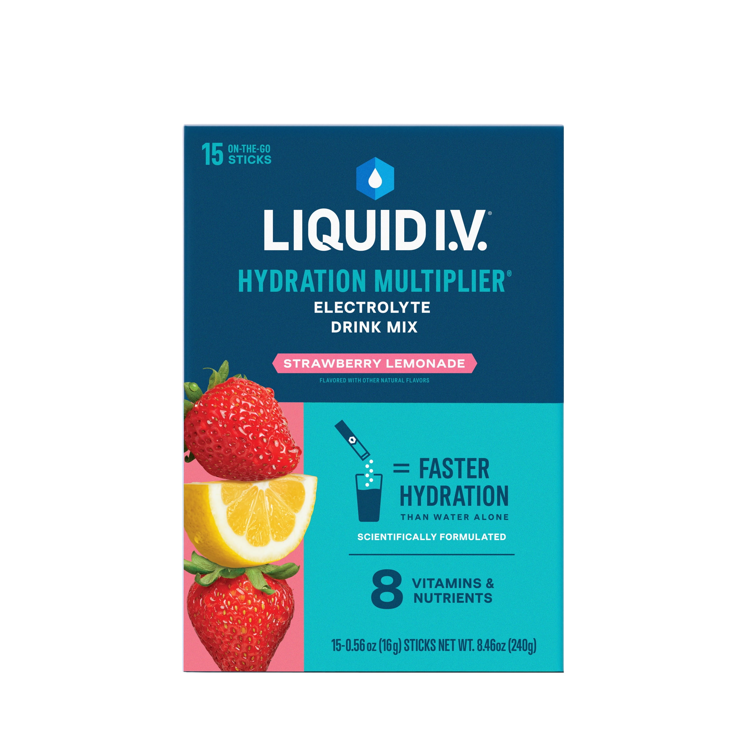 Liquid I.V. Strawberry Lemonade 15CT