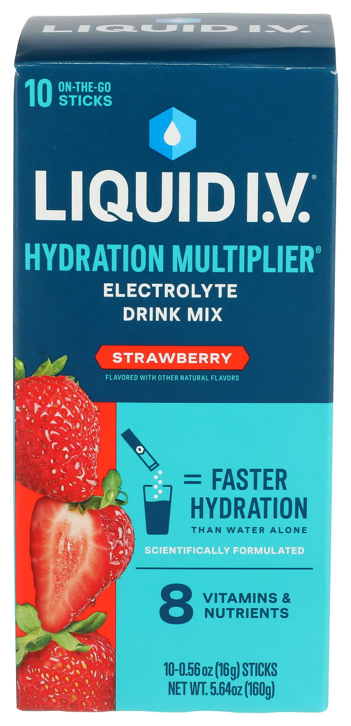 Liquid I.V. Strawberry 10 ct.
