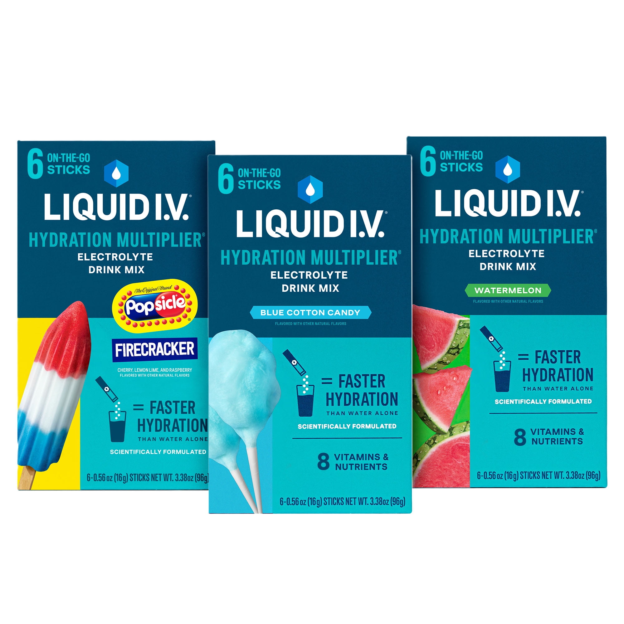 Liquid IV Hydration Multiplier Summer Favorites