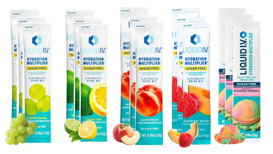 Liquid IV SugarFree Hydration Multiplier Variety Pack