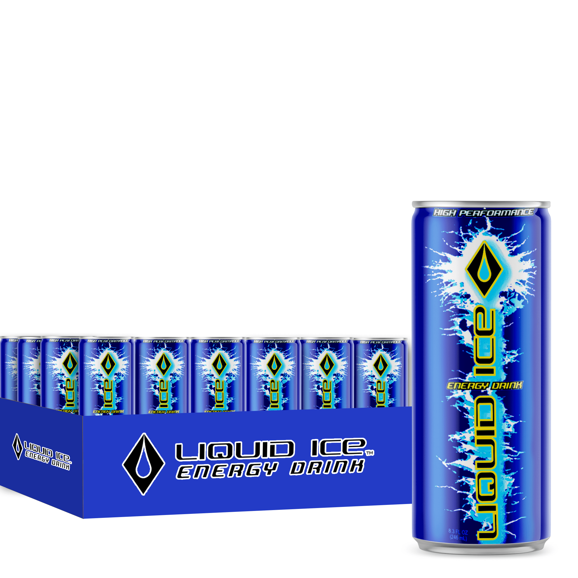 Liquid Ice Original Energy Drink - Arctic Berry, 8.4oz Cans