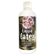 Liquid Latex, Adult Halloween, 13.5oz, Off-White, Halloween Adults Make-Up by Fun World