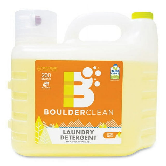 Liquid Laundry Detergent, Citrus Breeze, 200 He Loads, 200 Oz Bottle | Bundle of 2 Each