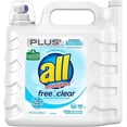thumbnail image 1 of all Liquid Laundry Detergent Free Clear for Sensitive Skin (250 oz.,166 loads) Hypoallergenic laundry detergent that's 100% free of perfumes and dyes ,SOHO, 1 of 1